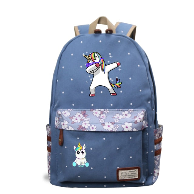 Dabbing 2025 unicorn backpack