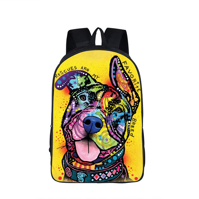 Designer Inspired Pucci Backpack for Dogs – The Rockin Dogs Pet